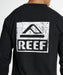 REEF メンズ THE CORE LS T ロンT 【2026年秋冬モデル】 BLK / XL