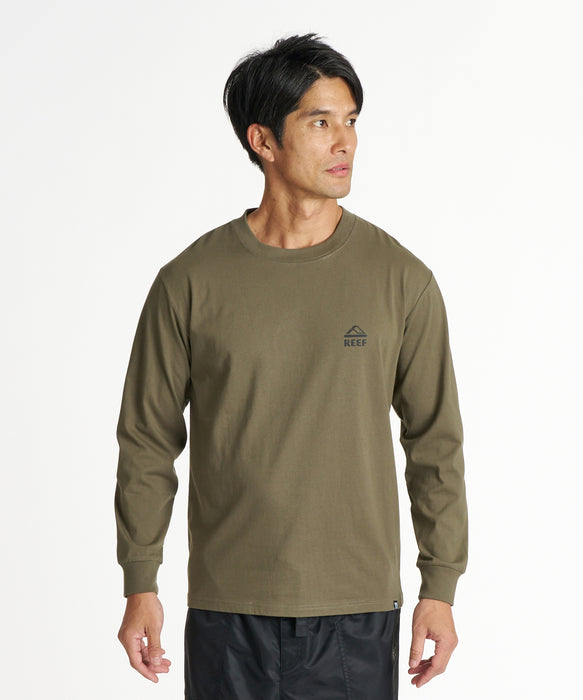 REEF メンズ THE CORE LS T ロンT 【2026年秋冬モデル】 KHA / XL