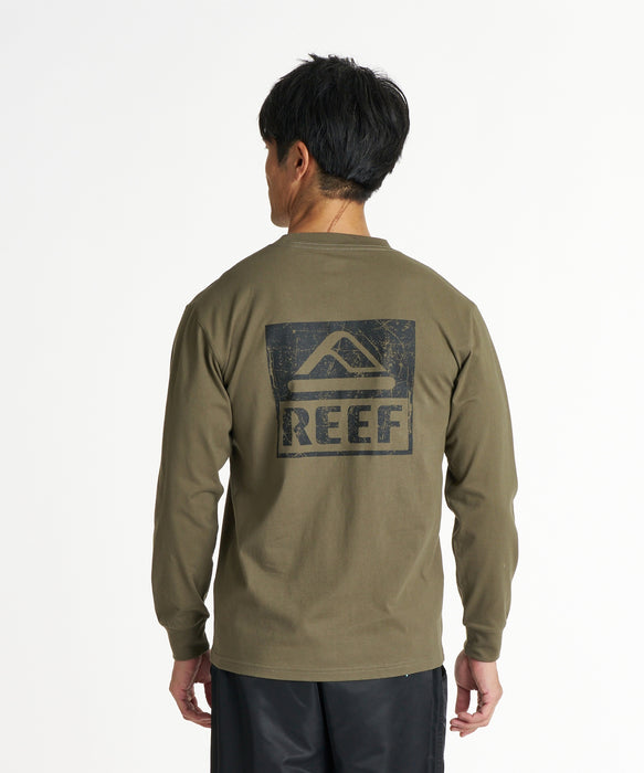 REEF メンズ THE CORE LS T ロンT 【2026年秋冬モデル】 KHA / XL