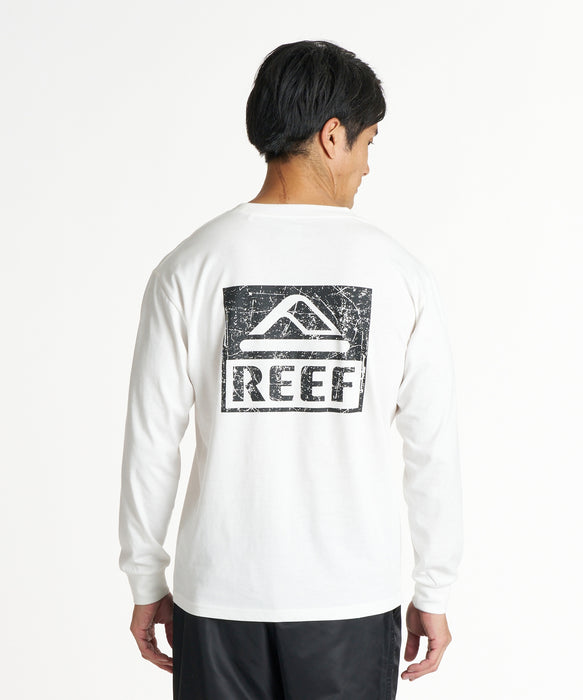 REEF メンズ THE CORE LS T ロンT 【2026年秋冬モデル】 WHT / XL