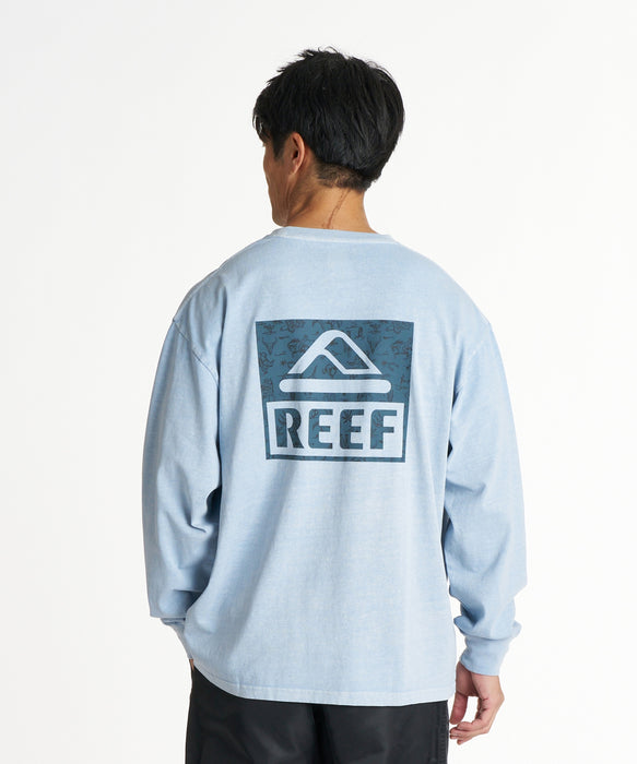 REEF メンズ ESCAPE HORIZON LS T ロンT 【2026年秋冬モデル】 LBLU / XL