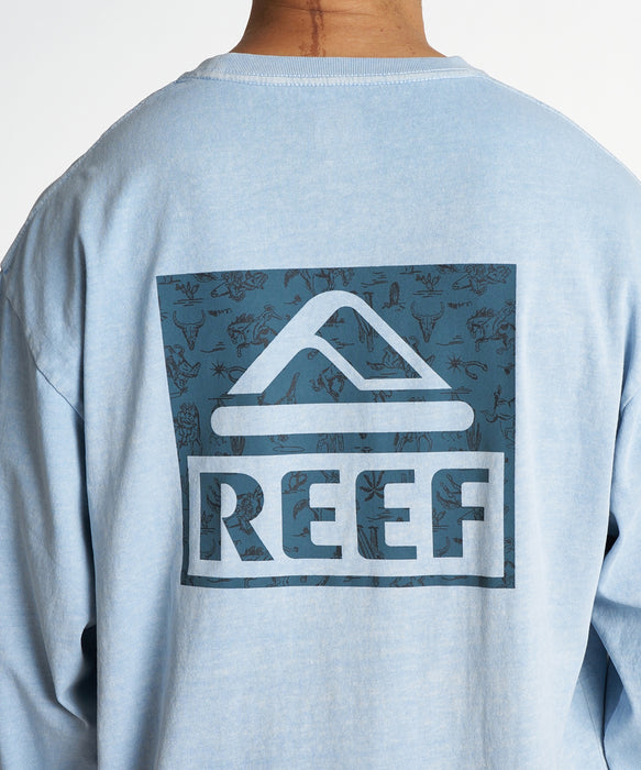 REEF メンズ ESCAPE HORIZON LS T ロンT 【2026年秋冬モデル】 LBLU / XL