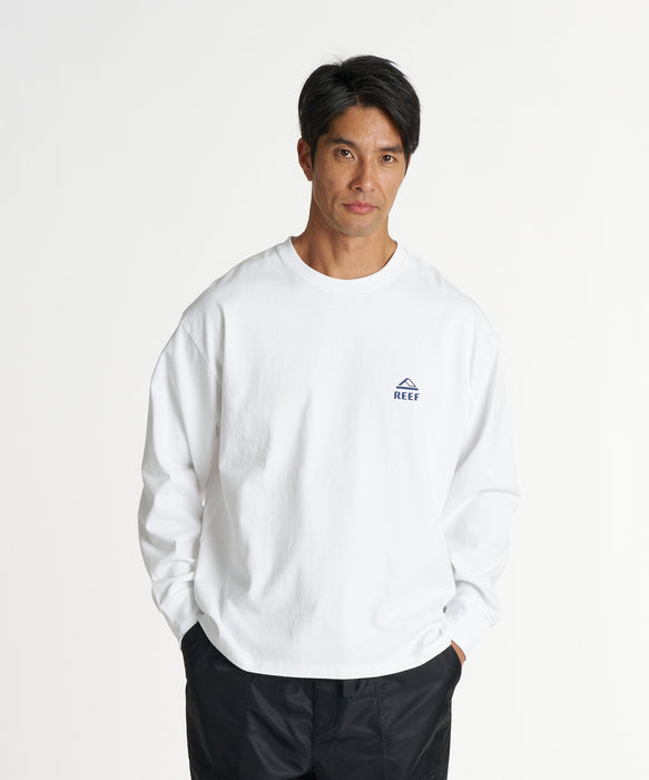 REEF メンズ ESCAPE HORIZON LS T ロンT 【2026年秋冬モデル】 WHT / XL