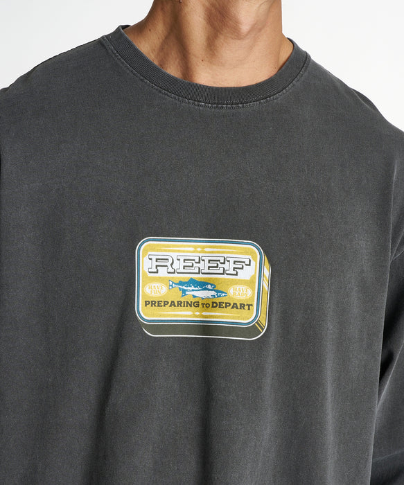 REEF メンズ 26 FW REEF ART T ロンT 【2026年秋冬モデル】 BBK / XL