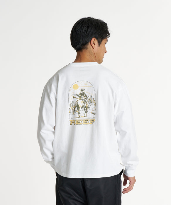 REEF メンズ 26 FW REEF ART T ロンT 【2026年秋冬モデル】 WHT / XL
