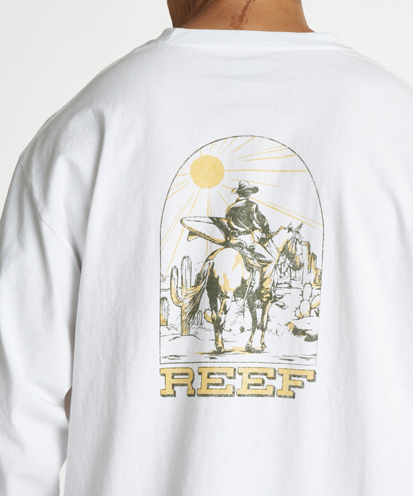 REEF メンズ 26 FW REEF ART T ロンT 【2026年秋冬モデル】 WHT / XL
