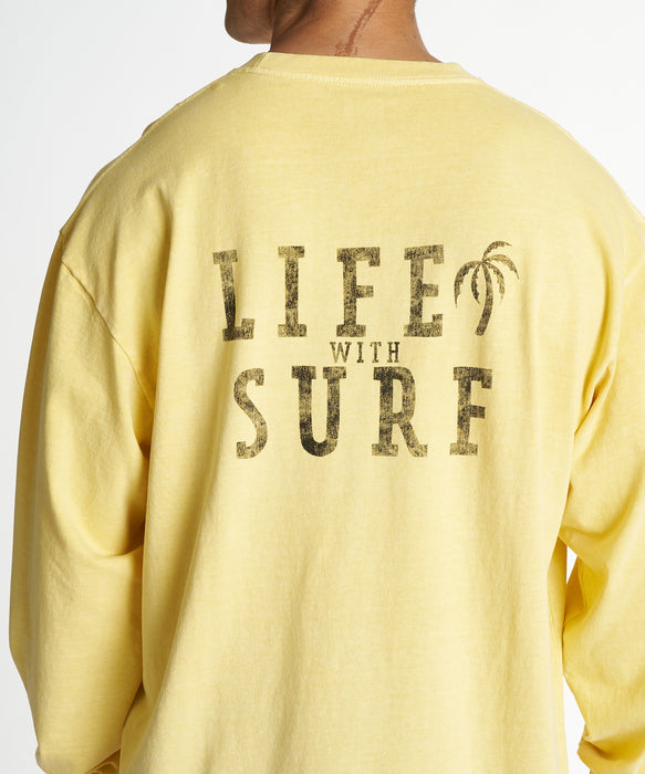 REEF メンズ 26 FW REEF ART T ロンT 【2026年秋冬モデル】 YEL / XL