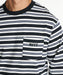 REEF メンズ POCKET BORDER LS T ロンT 【2026年秋冬モデル】 BLK / XL