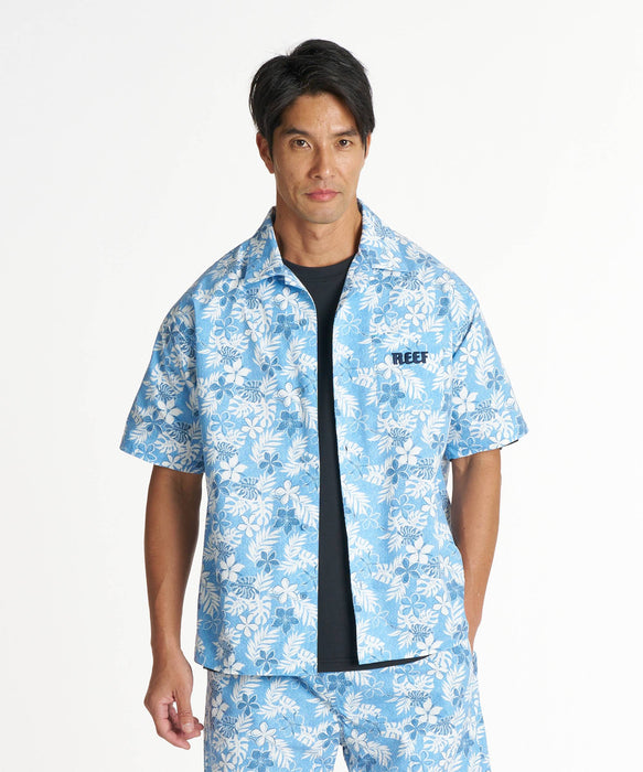 REEF メンズ ISLAND VIBE SS SHIRTS ラッシュガード 【2026年夏モデル】