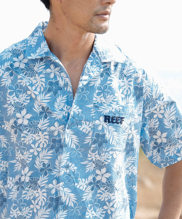 REEF メンズ ISLAND VIBE SS SHIRTS ラッシュガード 【2026年夏モデル】