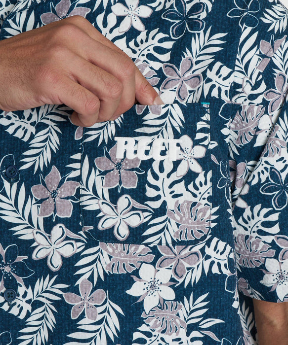 REEF メンズ ISLAND VIBE SS SHIRTS ラッシュガード 【2026年夏モデル】