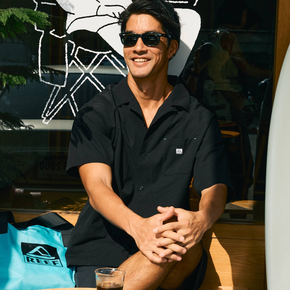 REEF メンズ SUCKER UTILITY SHIRTS ラッシュガード 【2026年夏モデル】