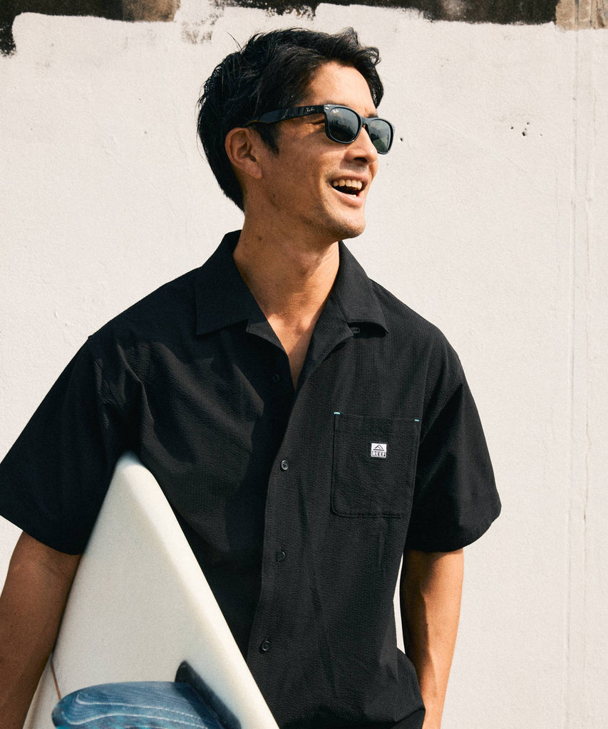 REEF メンズ SUCKER UTILITY SHIRTS ラッシュガード 【2026年夏モデル】