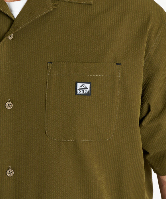 REEF メンズ SUCKER UTILITY SHIRTS ラッシュガード 【2026年夏モデル】