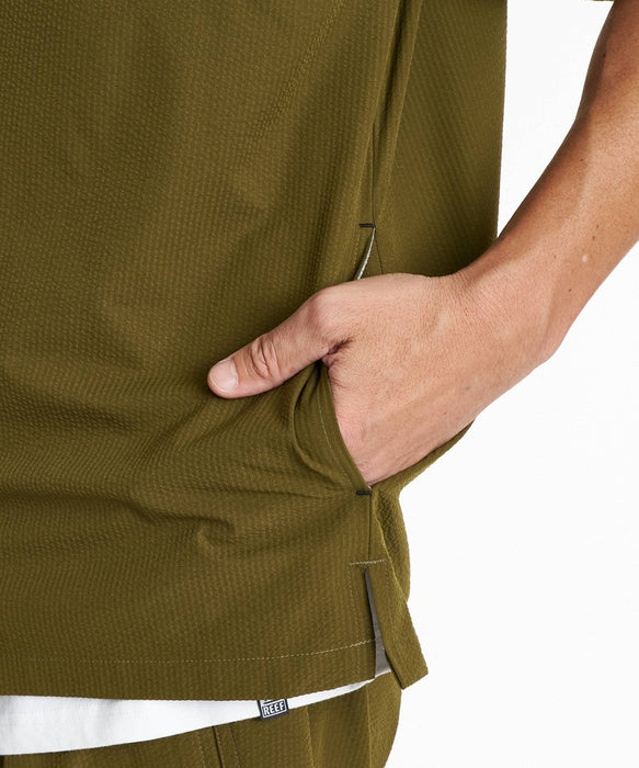 REEF メンズ SUCKER UTILITY SHIRTS ラッシュガード 【2026年夏モデル】