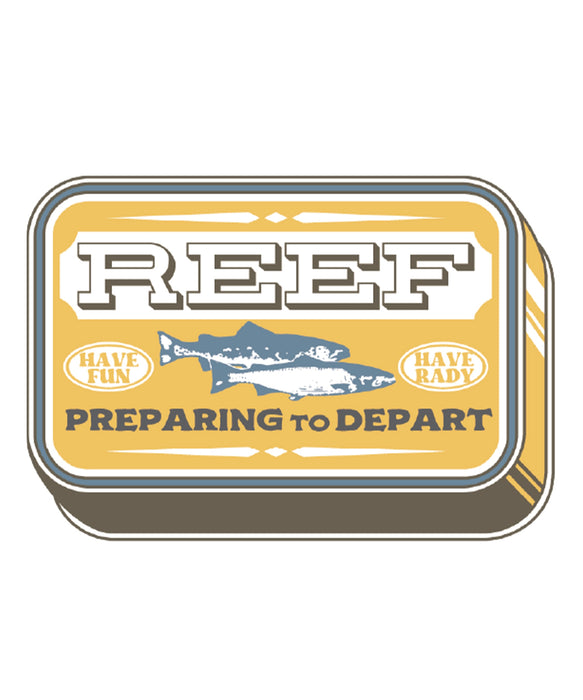 REEF メンズ 26FW REEF STICKER ステッカー 【2026年秋冬モデル】 NAT / F