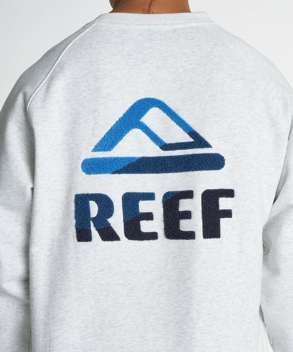 REEF メンズ VINTAGE WASH CREW トレーナー 【2026年秋冬モデル】 WHH / XL