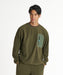 REEF メンズ ACTIVE FLEECE PULLOVER トレーナー 【2026年秋冬モデル】 KHA / XL