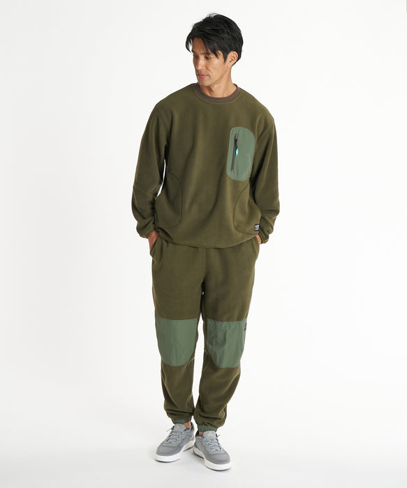 REEF メンズ ACTIVE FLEECE PANTS ロングパンツ 【2026年秋冬モデル】 KHA / XL