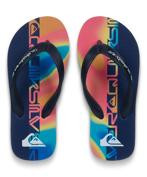 QUIKSILVER キッズ MOLOKAI ART 26 YOUTH ビーチサンダル 【2026年春夏モデル】 BYC0 / 22CM