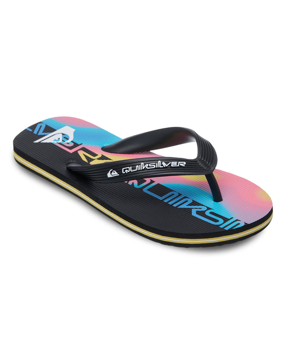 QUIKSILVER キッズ MOLOKAI ART 26 YOUTH ビーチサンダル 【2026年春夏モデル】 XKKM / 22CM