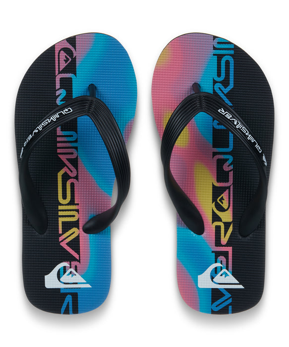 QUIKSILVER キッズ MOLOKAI ART 26 YOUTH ビーチサンダル 【2026年春夏モデル】 XKKM / 22CM
