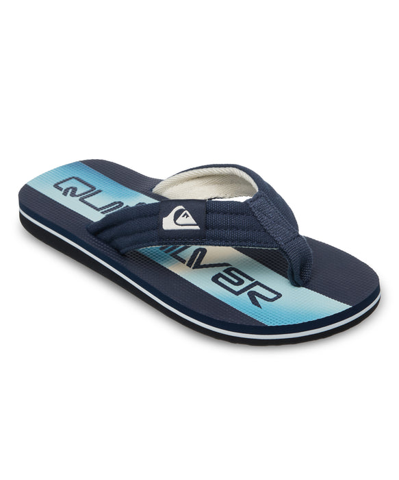 QUIKSILVER キッズ MOLOKAI LAYBACK 26 Y ビーチサンダル 【2026年春夏モデル】 BKJ6 / 22CM