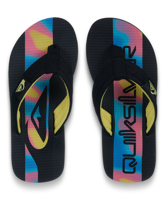 QUIKSILVER キッズ MOLOKAI LAYBACK 26 Y ビーチサンダル 【2026年春夏モデル】 KVJ6 / 22CM