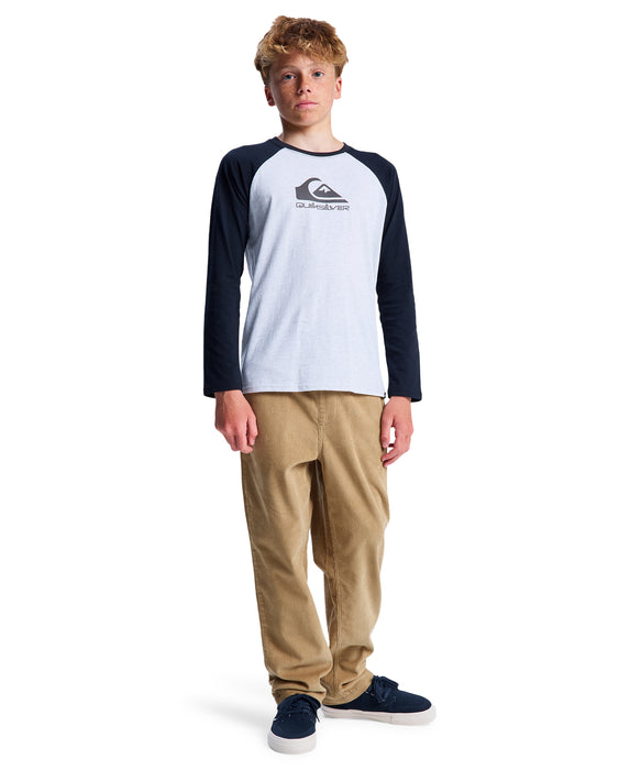 QUIKSILVER キッズ TAXER CORD PANT YOUTH ロングパンツ 【2026年秋冬モデル】 TMP0 / 160