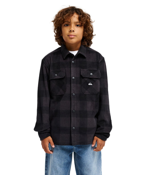 QUIKSILVER キッズ VENTURE POLAR 長袖シャツ 【2026年秋冬モデル】 KVJ1 / 160