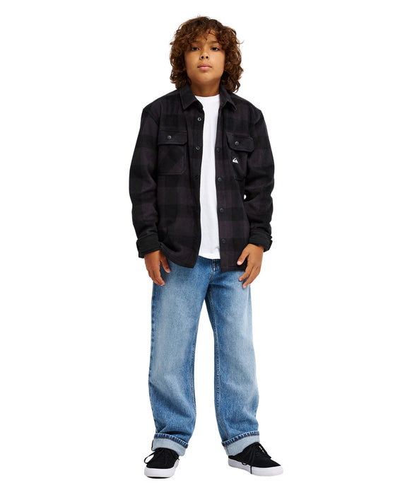 QUIKSILVER キッズ VENTURE POLAR 長袖シャツ 【2026年秋冬モデル】 KVJ1 / 160