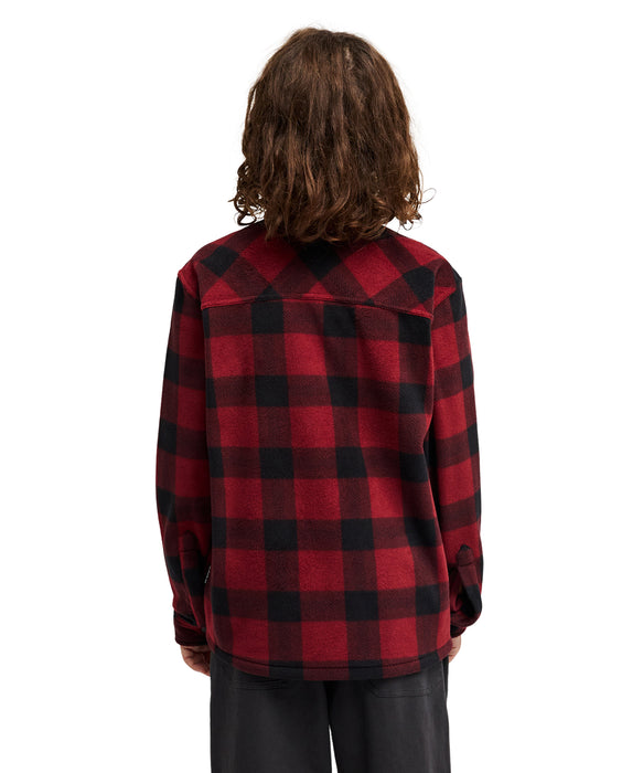QUIKSILVER キッズ VENTURE POLAR 長袖シャツ 【2026年秋冬モデル】 RRE1 / 160