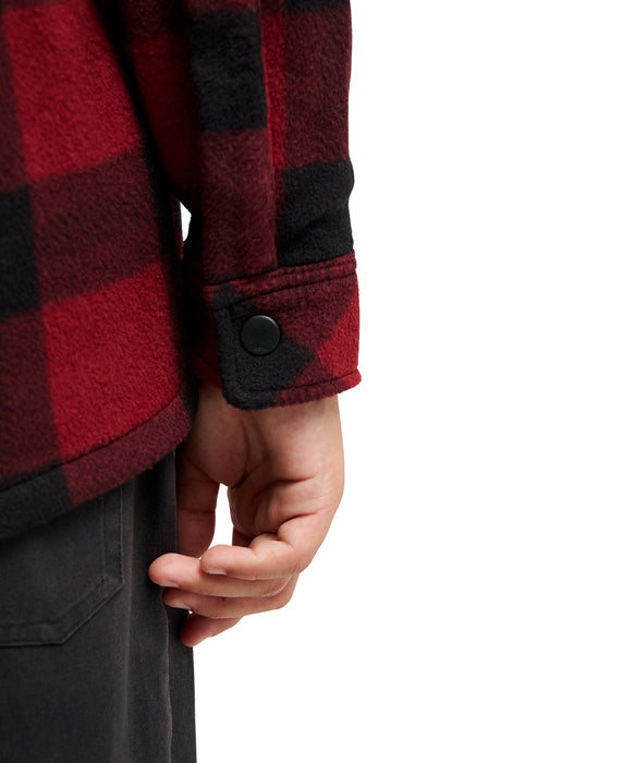 QUIKSILVER キッズ VENTURE POLAR 長袖シャツ 【2026年秋冬モデル】 RRE1 / 160
