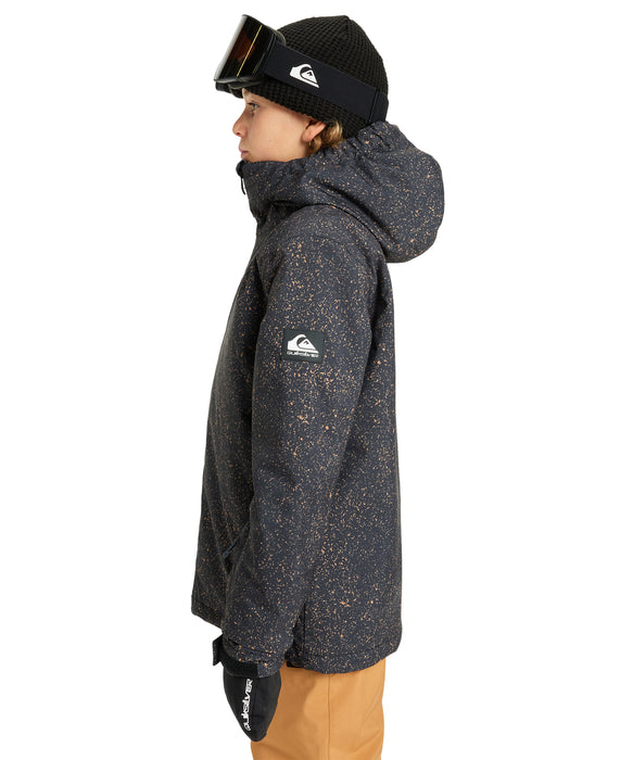 QUIKSILVER キッズ・ユース MISSION PRINTED YOUTH JK スノー