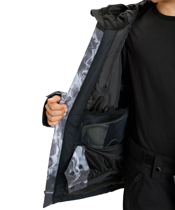 QUIKSILVER キッズ・ユース MISSION PRINTED YOUTH JK スノー