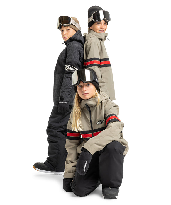 QUIKSILVER キッズ STEEZE YOUTH JK スノージャケット 10,000mm/5,000g