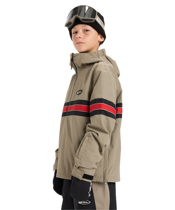 QUIKSILVER キッズ STEEZE YOUTH JK スノージャケット 10,000mm/5,000g