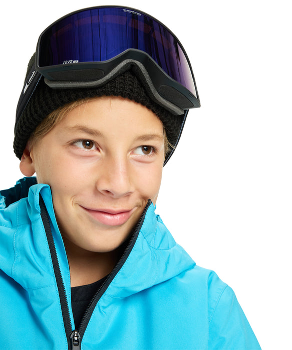 QUIKSILVER キッズ MISSION YOUTH JK スノージャケット <SURF THE MOUNTAIN>【25-26SNOWモデル】 BKM0 / 150