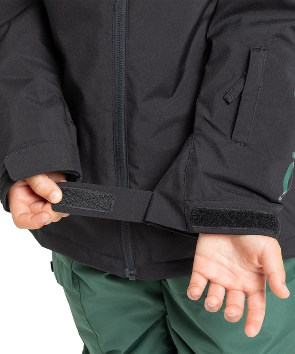 QUIKSILVER キッズ MISSION YOUTH JK スノージャケット <SURF THE MOUNTAIN>【25-26SNOWモデル】 KVJ0 / 150