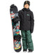 QUIKSILVER キッズ MISSION YOUTH JK スノージャケット <SURF THE MOUNTAIN>【25-26SNOWモデル】 KVJ0 / 150