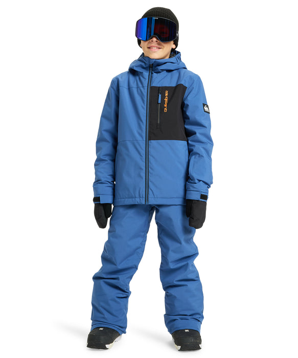 QUIKSILVER キッズ・ユース ESTATE YOUTH PT スノーパンツ 無地