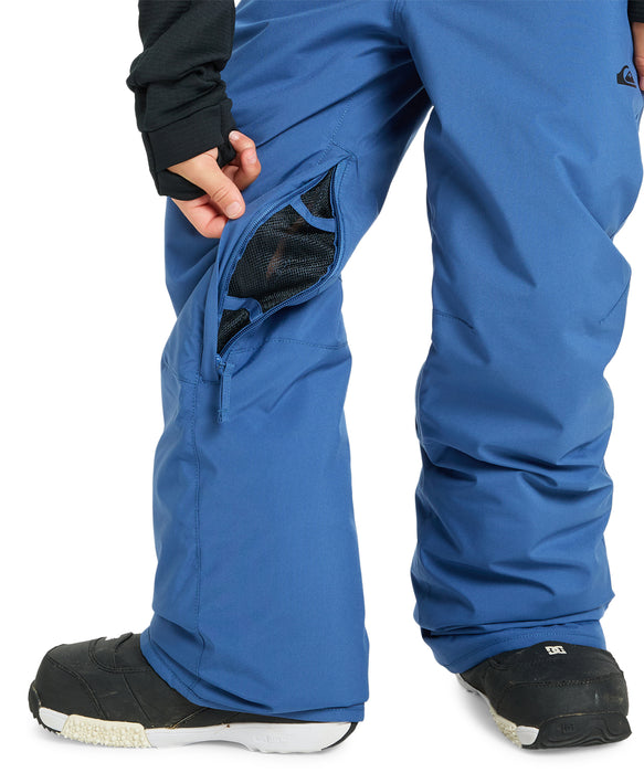 QUIKSILVER キッズ ESTATE YOUTH PT スノーパンツ 【25-26SNOWモデル】