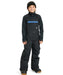 QUIKSILVER キッズ MASH UP YOUTH BIB スノーパンツ <SURF THE MOUNTAIN>【25-26SNOWモデル】 KVJ0 / 150