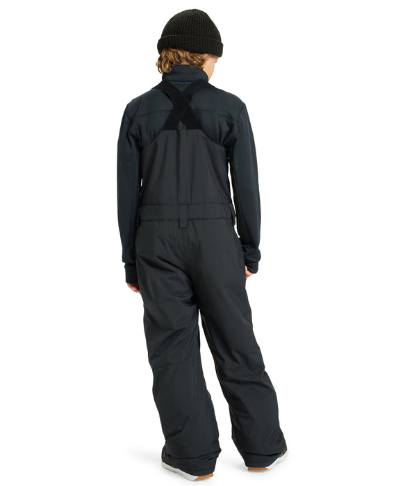 QUIKSILVER キッズ MASH UP YOUTH BIB スノーパンツ <SURF THE MOUNTAIN>【25-26SNOWモデル】 KVJ0 / 150