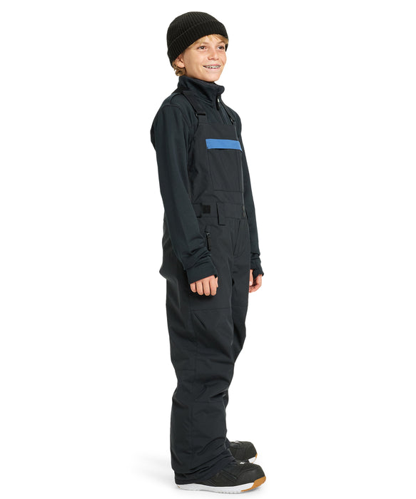 QUIKSILVER キッズ MASH UP YOUTH BIB スノーパンツ <SURF THE MOUNTAIN>【25-26SNOWモデル】 KVJ0 / 150