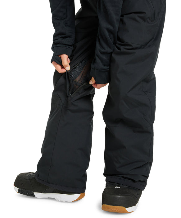 QUIKSILVER キッズ MASH UP YOUTH BIB スノーパンツ <SURF THE MOUNTAIN>【25-26SNOWモデル】 KVJ0 / 150