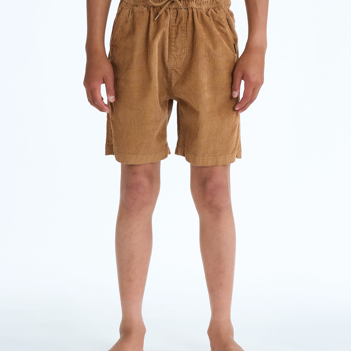 QUIKSILVER キッズ・ユース TAXER CORD YOUTH コーデュロイショート