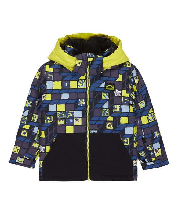 QUIKSILVER キッズ LITTLE MISSION KIDS JK スノージャケット <SURF THE MOUNTAIN>【25-26SNOWモデル】 YEG1 / 120