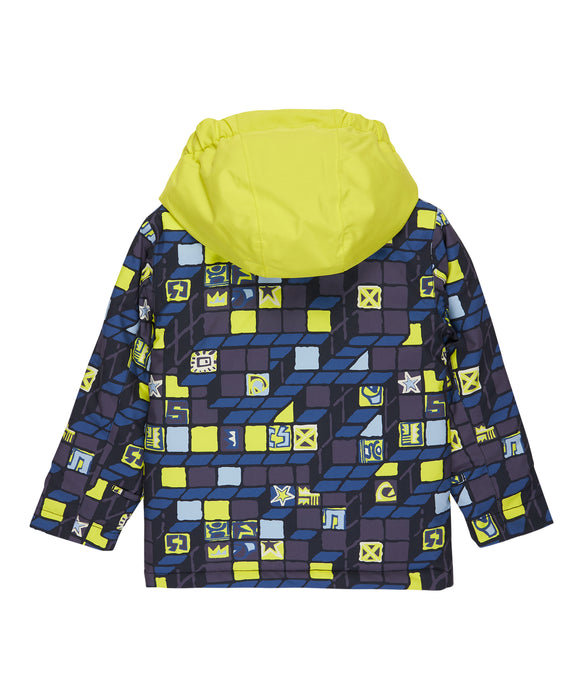 QUIKSILVER キッズ LITTLE MISSION KIDS JK スノージャケット <SURF THE MOUNTAIN>【25-26SNOWモデル】 YEG1 / 120