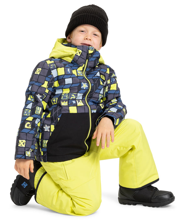 QUIKSILVER キッズ LITTLE MISSION KIDS JK スノージャケット <SURF THE MOUNTAIN>【25-26SNOWモデル】 YEG1 / 120